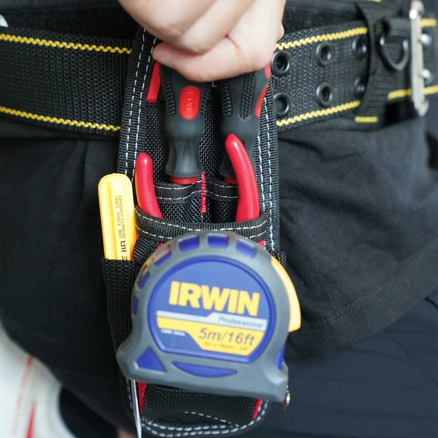 Фотография №1 товара Сумка для инструментов MELOTOUGH Heavy Duty Tradesman Pro с карманами