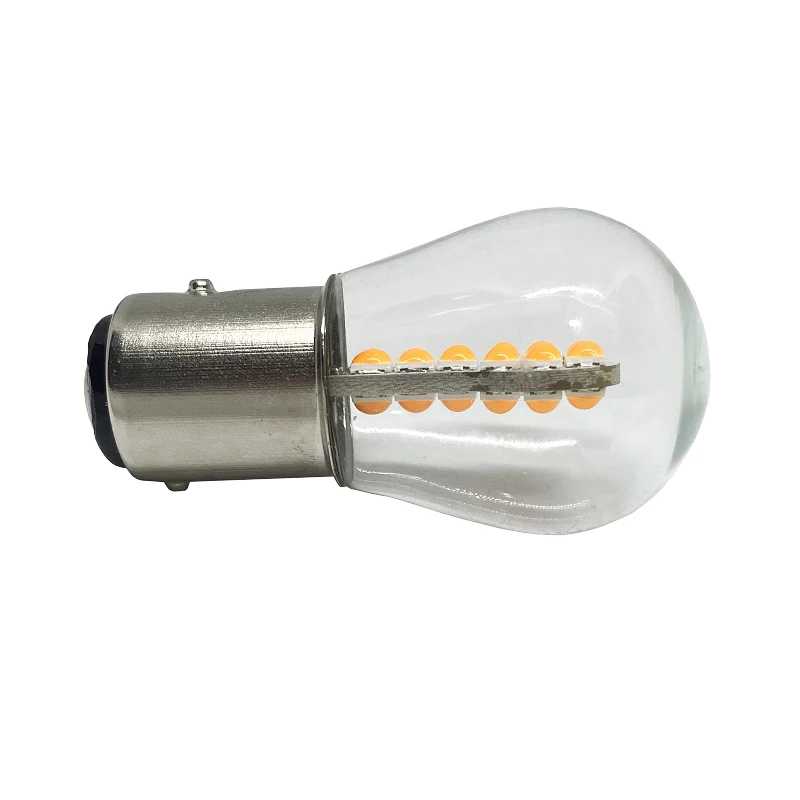 Фотография №2 товара 1 шт. BA15S P21W 1156 Светодиодная лампа 1157 BAY15D P21/5W