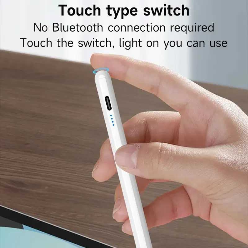 Фотография №1 товара Стилус-ручка для Apple Pencil 2/1 с функцией распознавания касания ладонью
