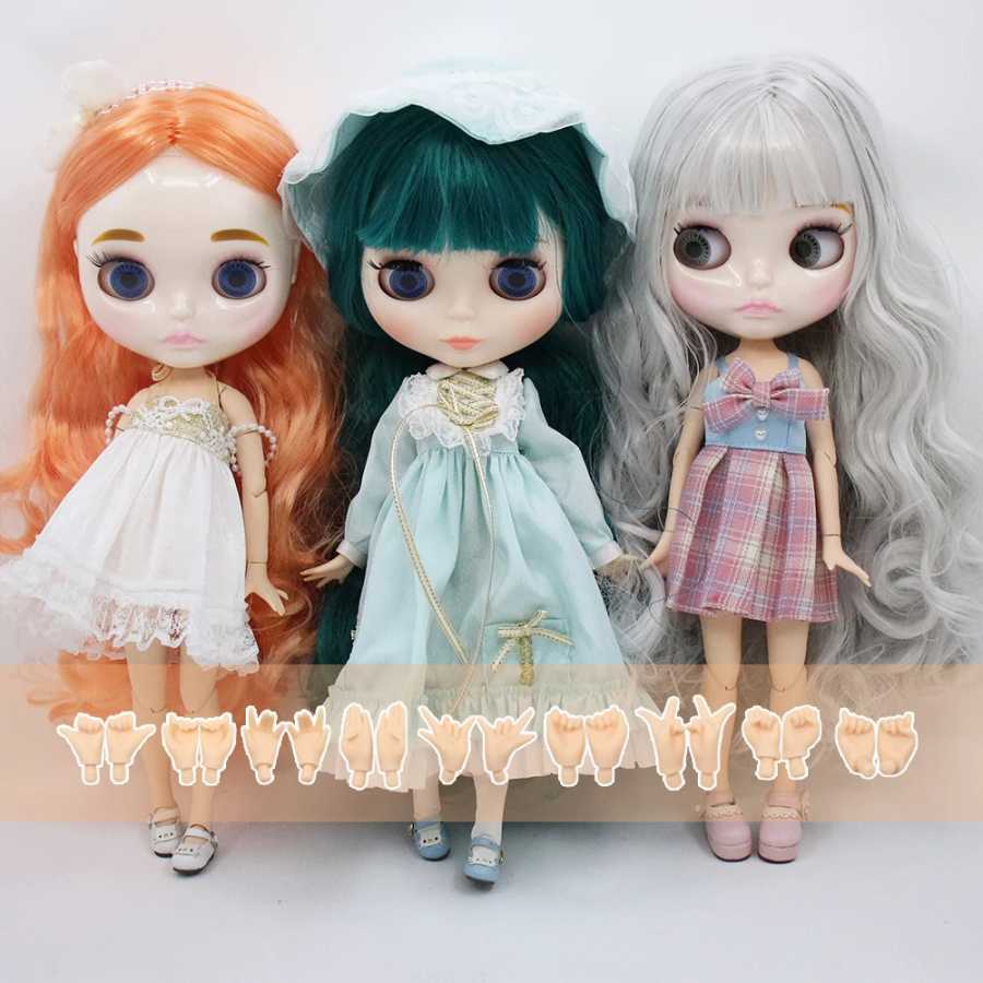 ICY DBS Blyth Doll 1/6 Joint Body 30CM BJD игрушки Натуральное блестящее лицо с дополнительными руками AB DIY Модные куклы подарок для девочки Куклы и аксессуары
