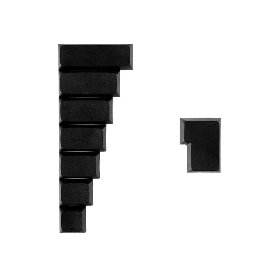 YMDK XDA Profile Modifier Keys Одиночный колпачок для клавиш Пустой PBT Слепая точка Space Tab Enter Shift Capslock Ctrl Alt Пользовательские колпачки для клавиш для DIY Компьютерная периферия