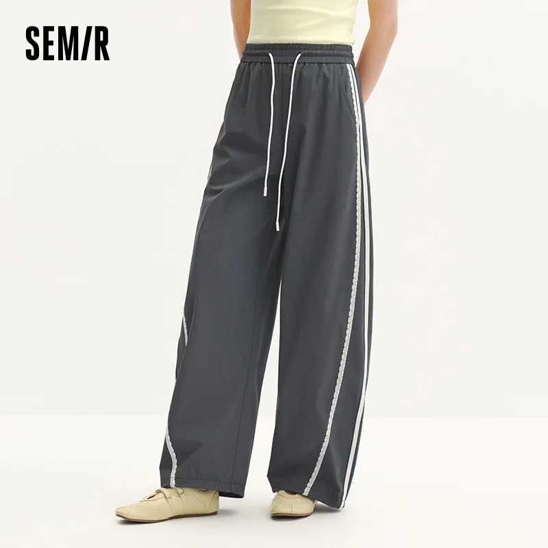 Фотография №1 товара Женские брюки Semir, цвет 2026, с оборками, на шнурке, 3D