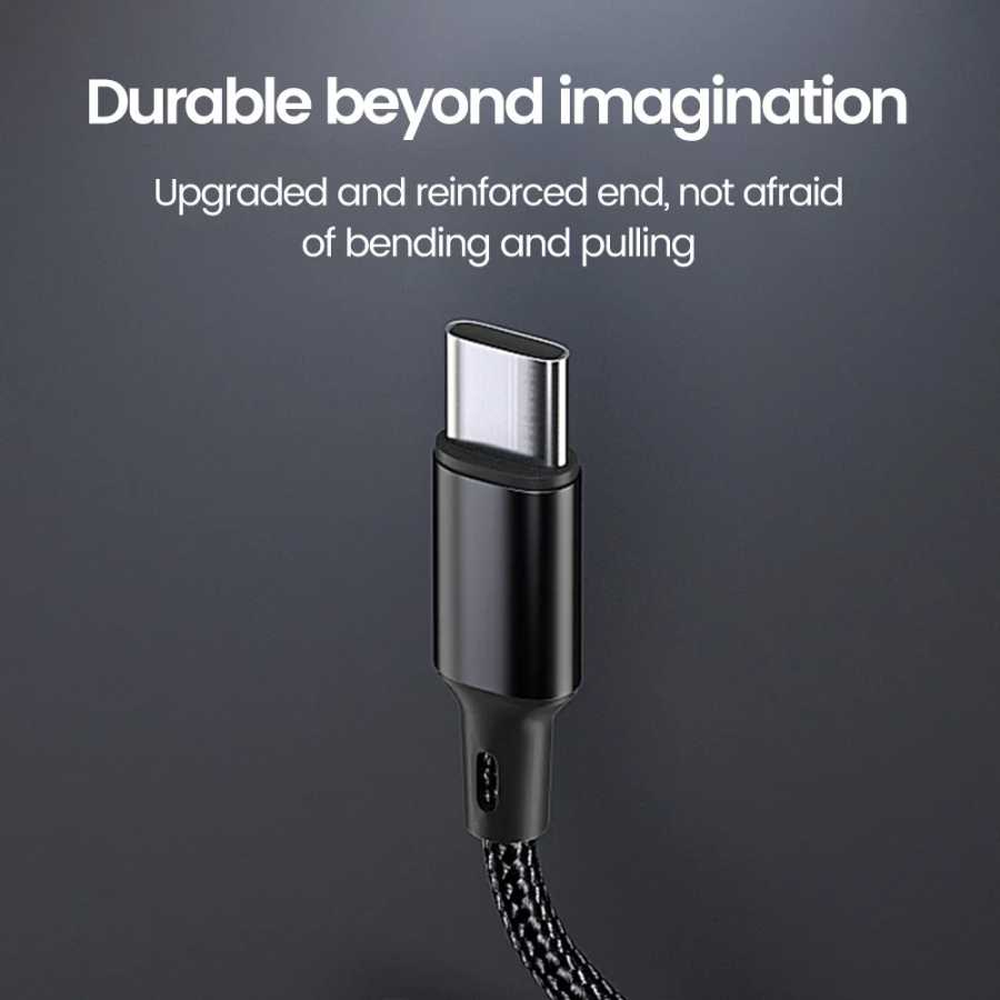 Фотография №3 товара Портативный кабель Type-C 30 см/1 м, PD 60W, USB A,