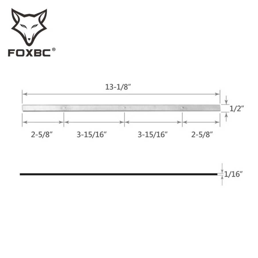 Фотография №1 товара FOXBC 333x12x1,5 мм строгальный нож для Metabo DH 330 DH316