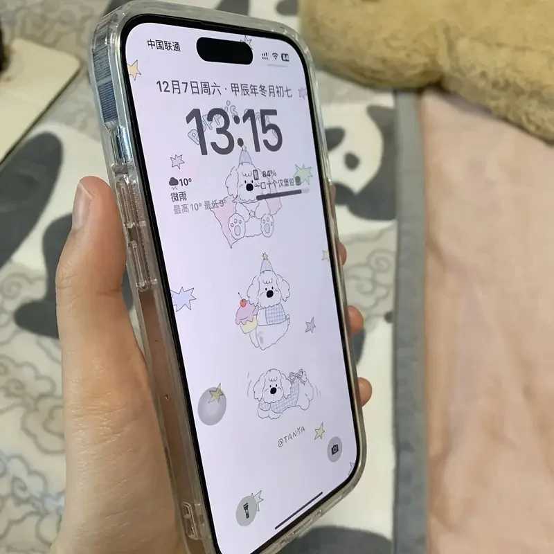 Фотография №5 товара Чехол для телефона с узором розовой лилии для iPhone 16