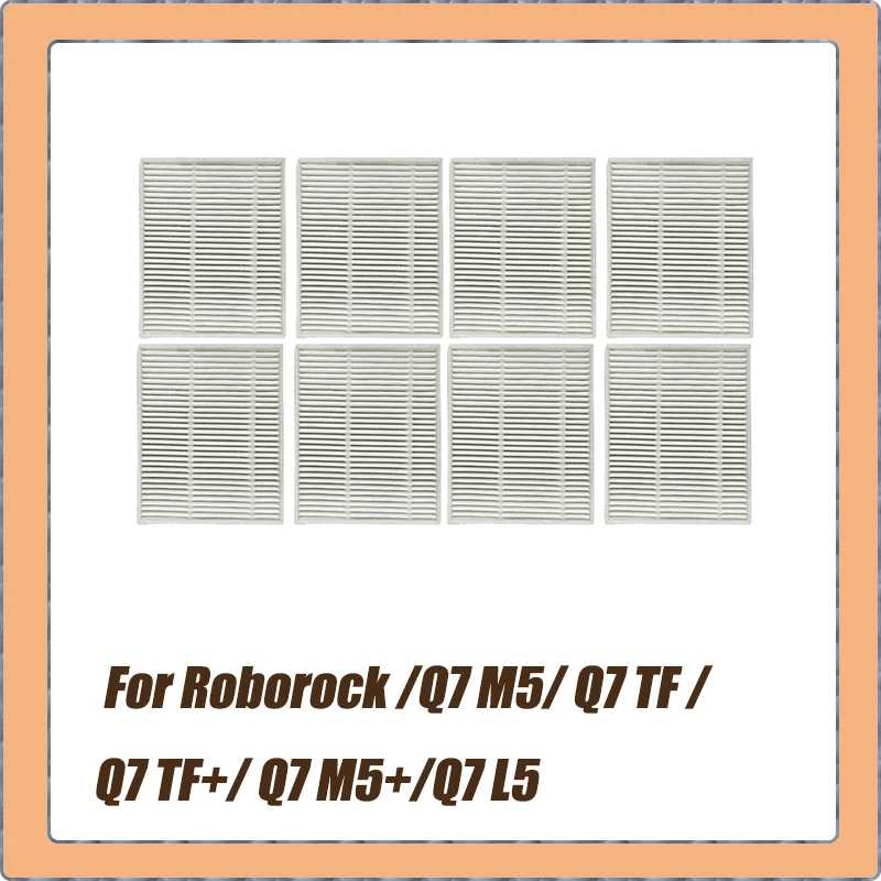 Запасные части для HEPA-фильтров для роботов-пылесосов Roborock/Q7 M5/ Q7 TF /Q7 TF+/ Q7 M5+/ Q7 L5 Запчасти для бытовой техники