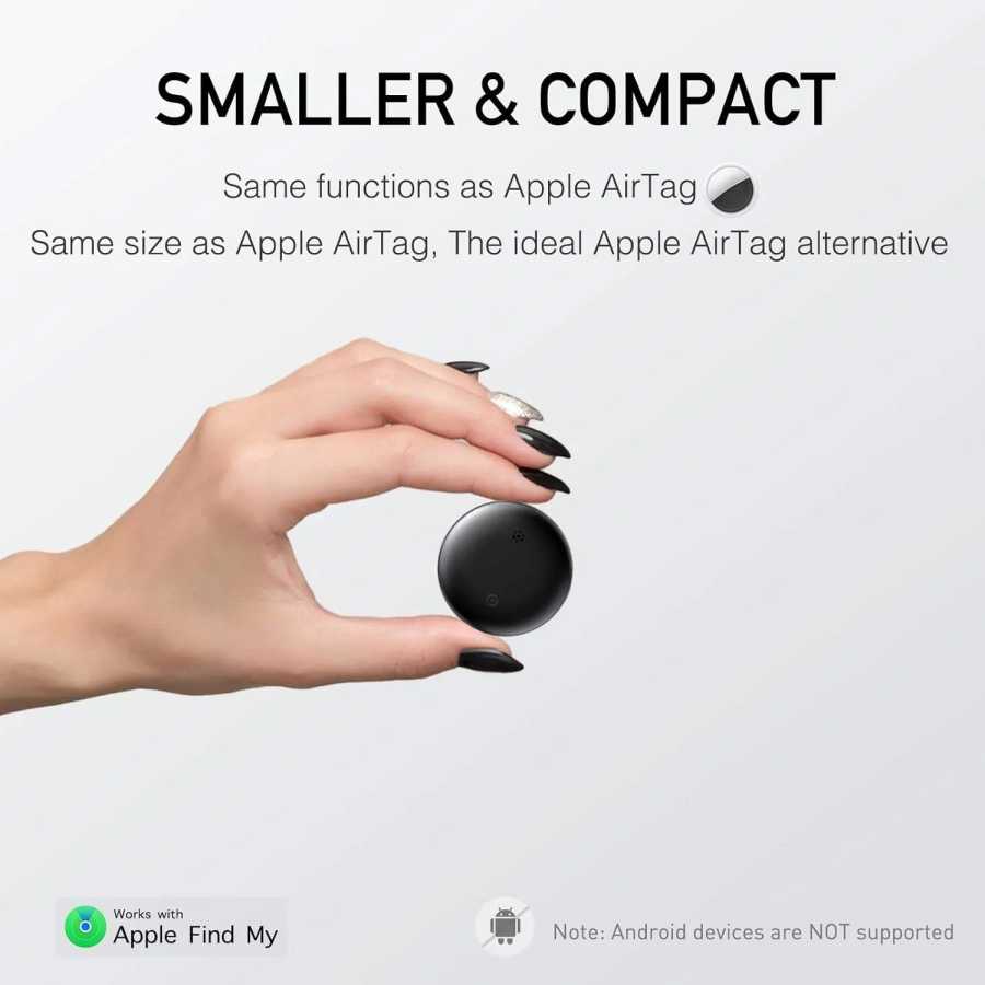 Smart Airtag Bluetooth GPS Портативный трекер работает с Apple Find My APP Air Tag Tracker Locator Pet Child Bag Key Finder для IOS Доступ к автоматизации здания
