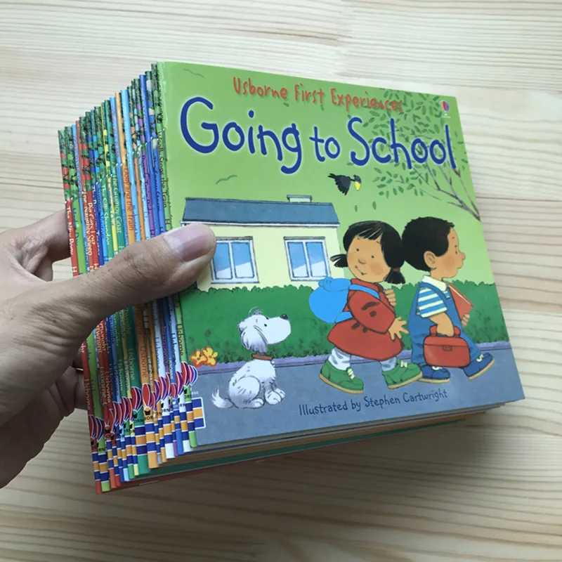 10 книг/набор, 15X15 см, детские книжки с картинками Usborne для детей, знаменитая история, английская детская книга, Educativo Infantil Книги