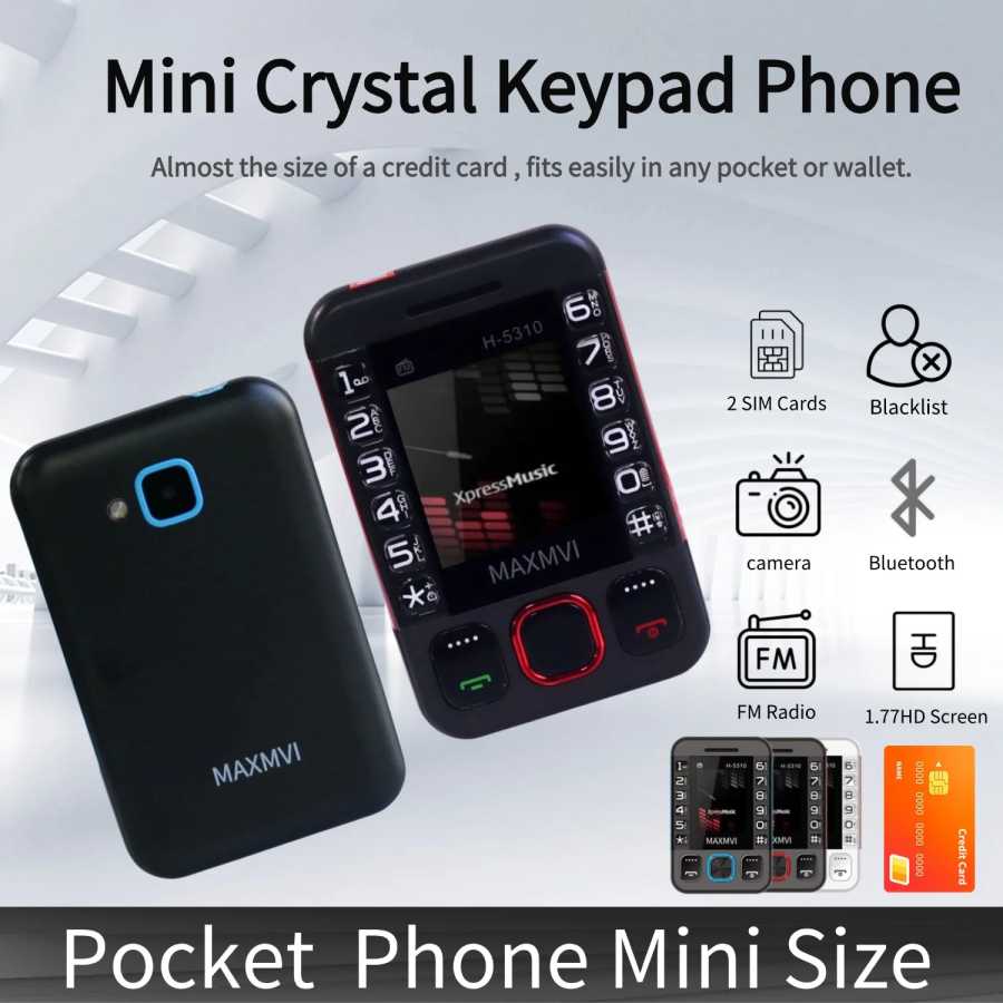 GSM 2G Ультратонкий телефон с кнопкой ладони для детей Мини-размер Двойной SIM-фонарик Скоростной набор Черный список Карманный телефон для детей Дешевые Мобильные телефоны