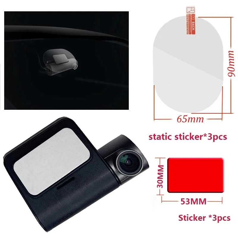 Фотография №3 товара Для 70mai Dash Cam Pro plus + наклейка A500S и
