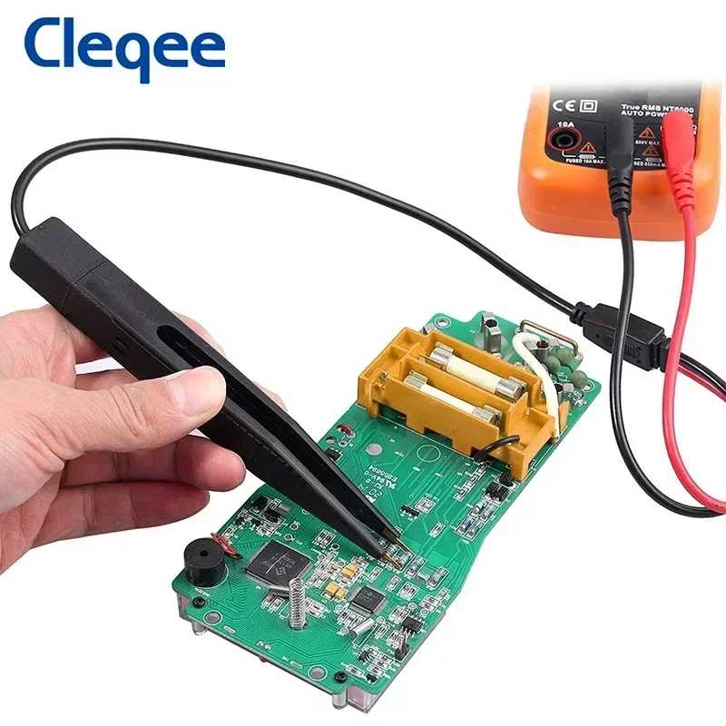 Фотография №4 товара Набор универсальных измерительных щупов Cleqee P1503 с сменными игольчатыми насадками,