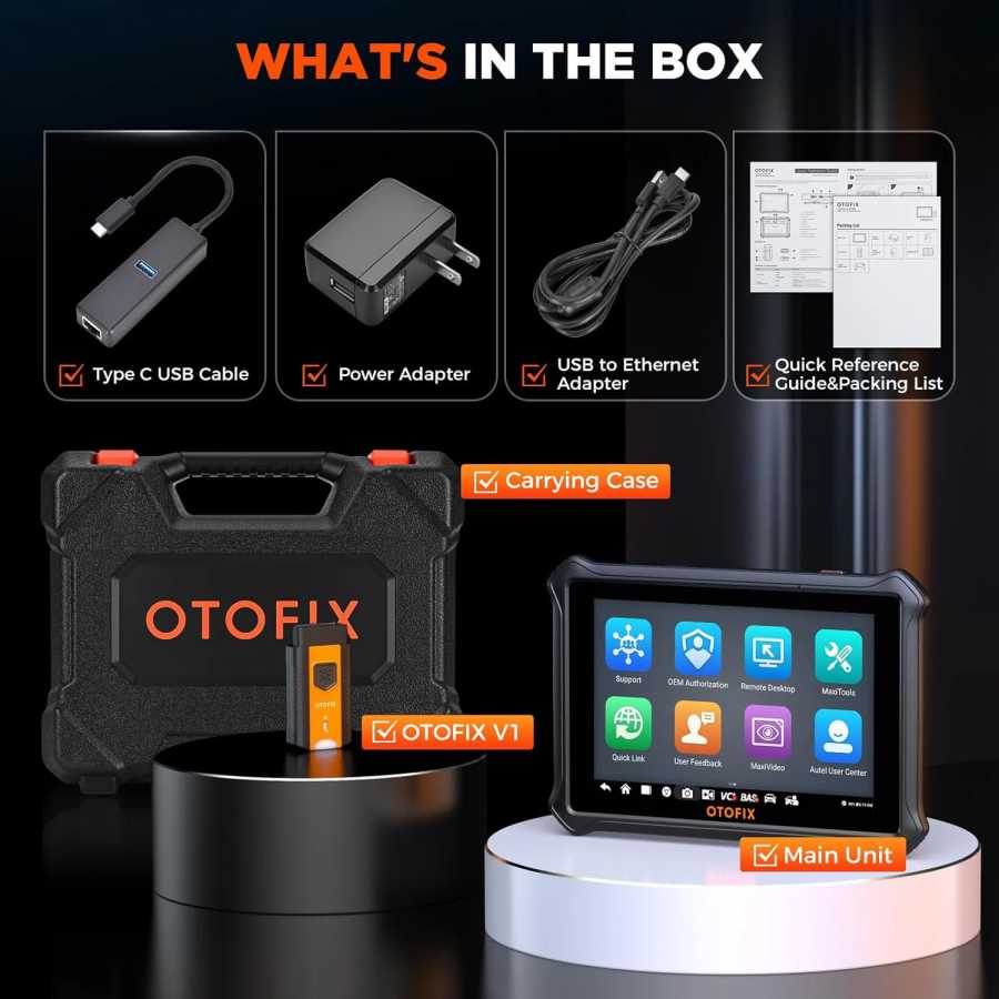 Фотография №5 товара OTOFIX D1 Lite Автомобильный OBD2 Сканер 2-летнее обновление Двунаправленное управление