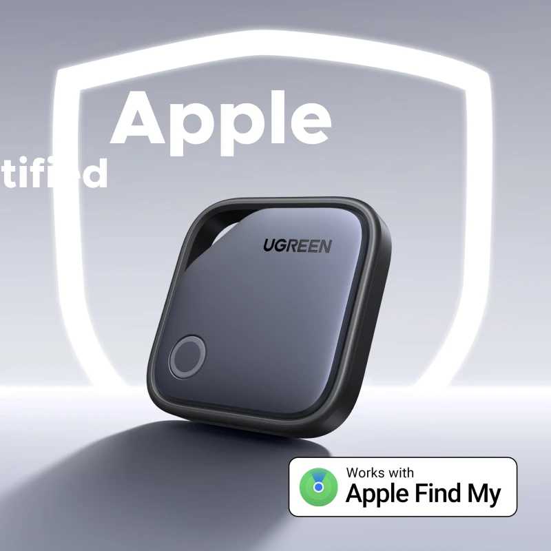 Фотография №1 товара UGREEN Умный Bluetooth-трекер, поиск ключей, локатор предметов SmartTag с аккумулятором
