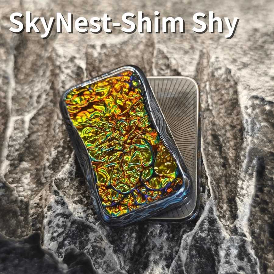Игрушка-антистресс SkyNest EDC Shim Shy Unlimited Pushing Slider: аксессуар для офисного стола, гаджет для снятия тревоги Игрушки антистресс