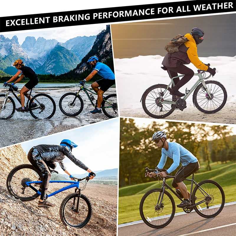 Фотография №5 товара Полуметаллические дисковые тормозные колодки BUCKLOS для горного велосипеда, полуметаллические гидравлические