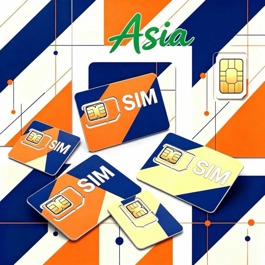 Фотография №2 товара SIM-карта для GPS-трекера Asia, съемная, 3-в-1, совместима с различными моделями