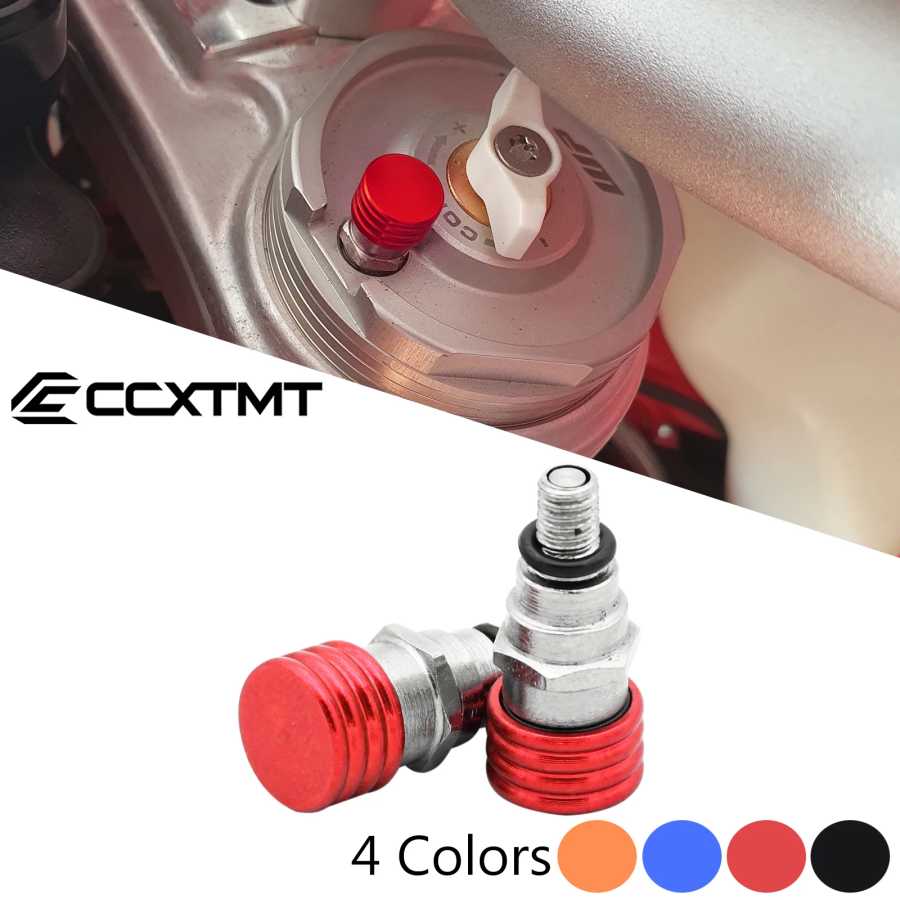 Мотоциклетные выпускные клапаны вилки M4x0,7 для KTM SX SXF EXC EXCF XC XCF XCW XCFW 85-500 2005-2019 универсальные детали для мотокросса Модификация & Защита