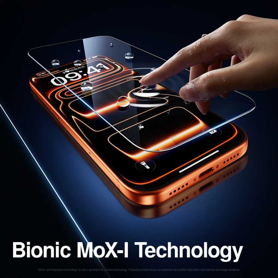 Фотография №3 товара Закаленное стекло SmartDevil с полным покрытием для iPhone 17 17Pro