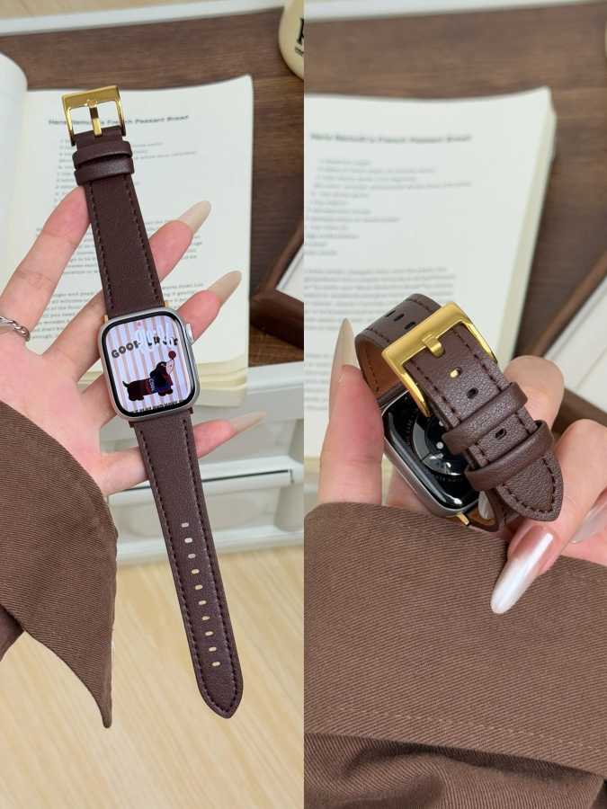 Фотография №1 товара Кожаный ремешок для Apple Watch для женщин Sport Correa 38