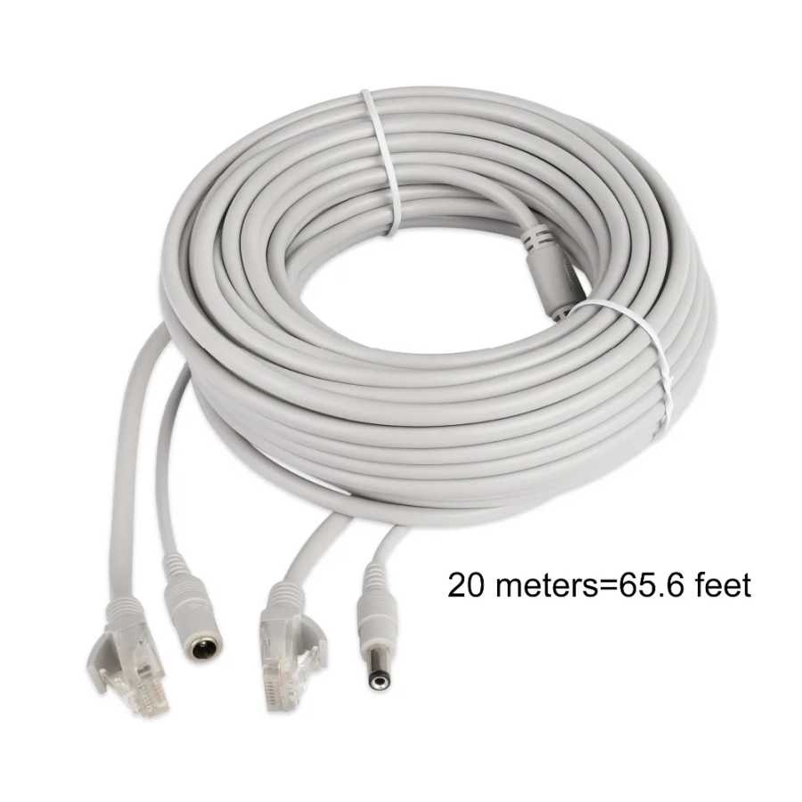 Фотография №3 товара Сетевой шнур RJ45 и DC 12 В для сетевых IP-камер