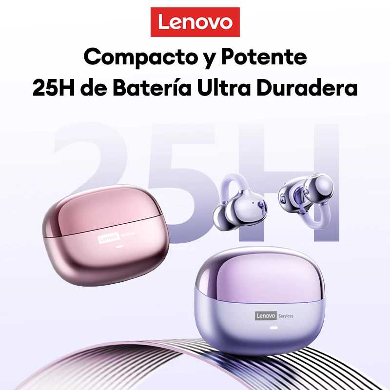 Фотография №2 товара Беспроводная Bluetooth 6.0 гарнитура Lenovo LE302 с длительным временем автономной