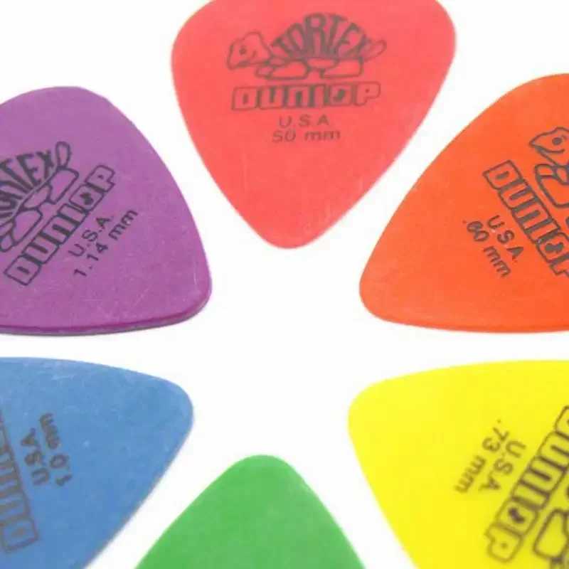 Фотография №3 товара 10 шт., медиаторы Dunlop, детали для электрогитары, аксессуары, медиаторы, 6