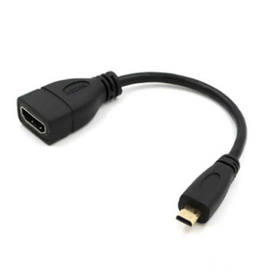 Фотография №3 товара Кабель Micro-USB 4K 60 Гц с переходником Micro-USB на Female