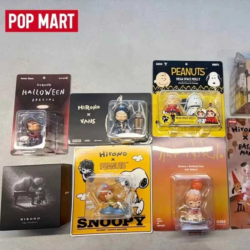 Официальная коллекционная фигурка POP MART Hirono Limited Edition в блистерной упаковке, серия Simper, дизайнерская кукла-сюрприз, модная игрушка, подарок Модная слепая коробка