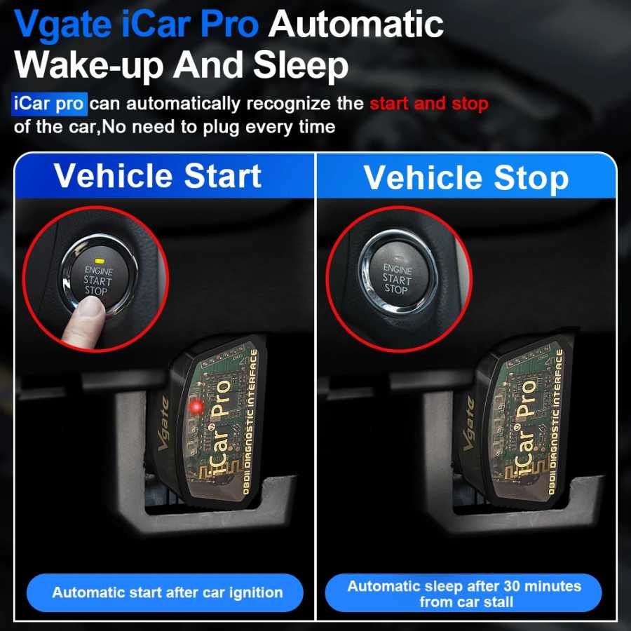 Фотография №3 товара Диагностический сканер Vgate ICar Pro ELM327 V2.3 для VW, Skoda,