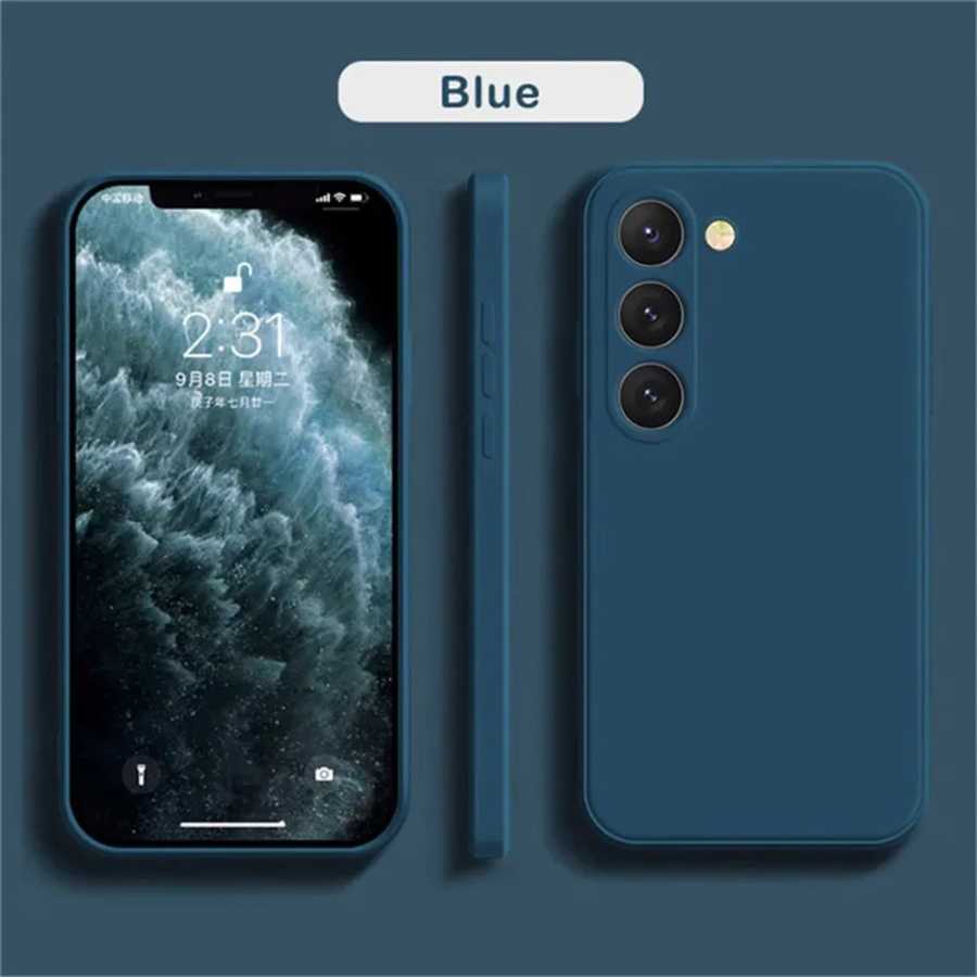 Роскошный жидкий силиконовый чехол для Samsung S25 S24 Galaxy S20 S21 S22 S23 FE Plus Note10 20 A52 A31 A41 A71 A51 A72 A70 A50 Coque Чехлы и чехлы для мобильных телефонов