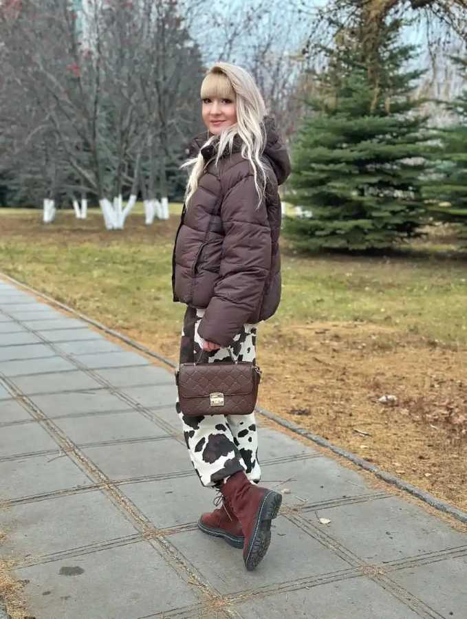 Фотография №3 товара ZAROY женская зимняя куртка утепленная теплая хлопковая парка с капюшоном