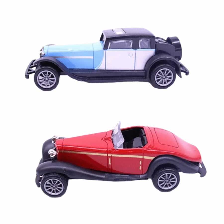 Фотография №1 товара Коллекционная винтажная модель автомобиля 1:43, кабриолет с открывающимися дверями, инерционная
