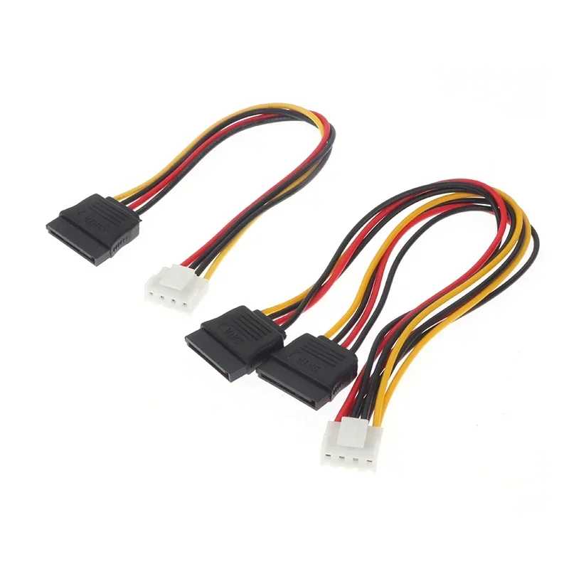 4-контактный кабель питания SATA для Hikvision DAHUA Mini VCR IP-камеры CCTV Жесткий диск питания от одного до одного/один до двух VH3.96 Компьютерная периферия