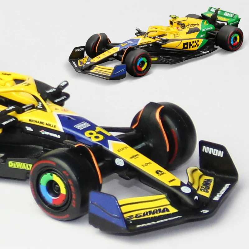 Фотография №2 товара Bburago 1:43 2024 F1 Mclaren MCL38 Монако Гран-при, миниатюрная литая