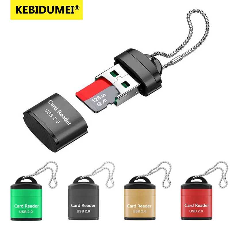 Мини-USB Micro USB 2,0 высокоскоростной адаптер SD/TF устройство чтения карт памяти для компьютера, настольного ноутбука, ноутбука, аксессуары для картриджей Хранение данных