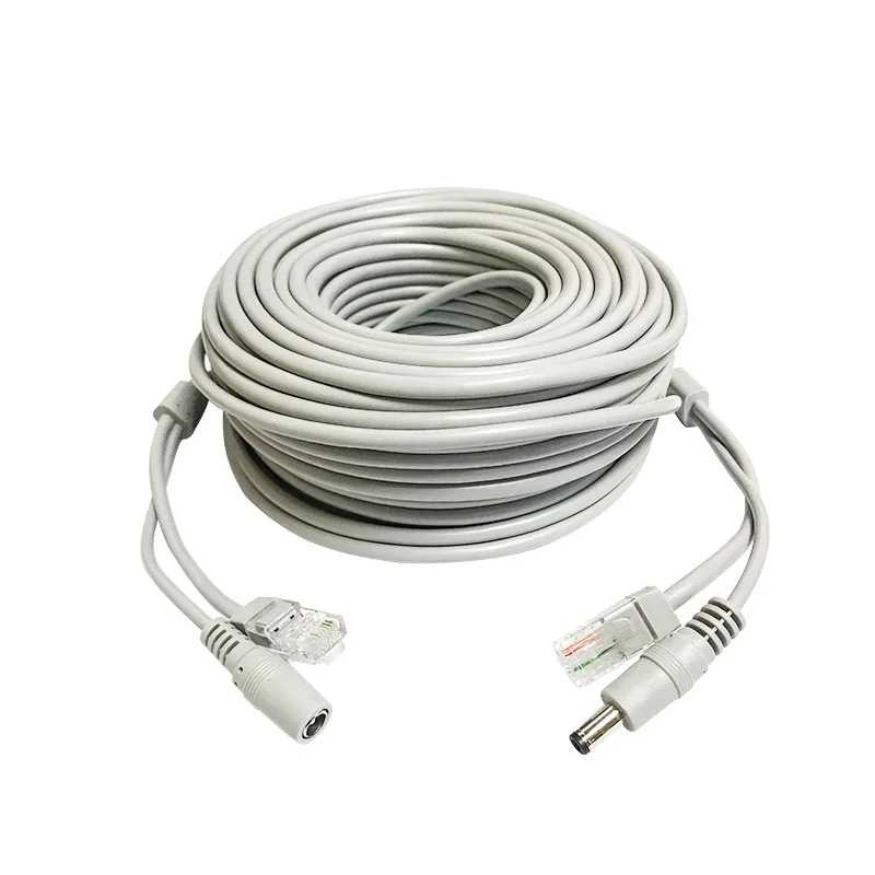 Фотография №4 товара Кабель-удлинитель PoE + DC 5-50 м Cat5e CCA для IP-камер,