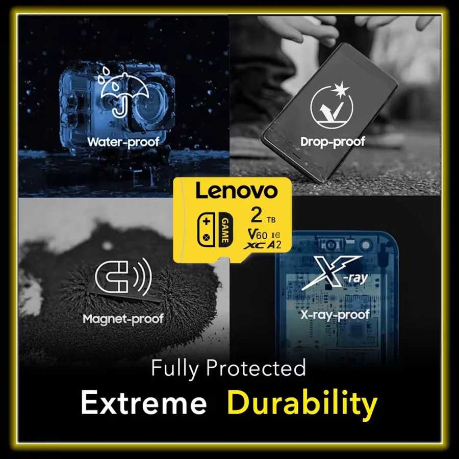 Фотография №2 товара Карта памяти Lenovo Micro TF SD 512 ГБ, SD-карта памяти