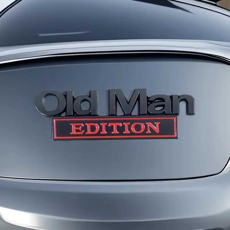 Фотография №5 товара Old Man Edition 3D эмблема наклейка значок на крыло забавные