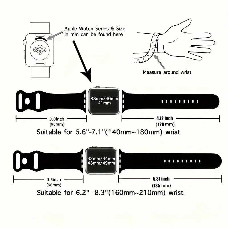 Фотография №3 товара Ремешки с гравировкой для Apple Watch Band 10 46 мм,