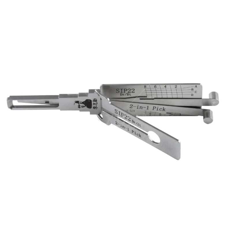 Фотография №4 товара Оригинальный Lishi 2-в-1 HU66 HU100 HON66 HU100R HU92 HY22 TOY2