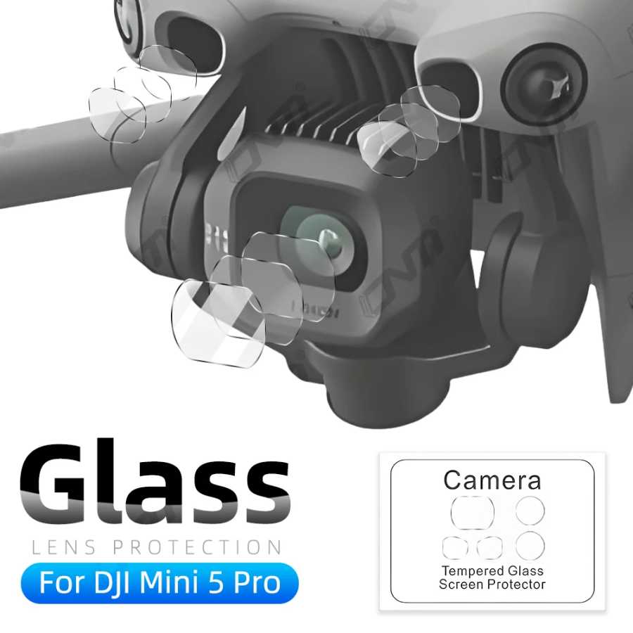 Защитная пленка для объектива DJI Mini 5 Pro Drone Camera HD, закаленное стекло, защитная пленка от царапин для DJI Mini 5 Pro, аксессуары Фото- и видеотехника