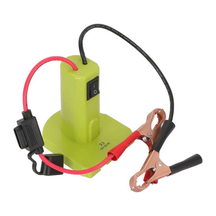 Фотография №1 товара Пусковое устройство Ryobi 18V для запуска автомобилей, грузовиков, тракторов, с