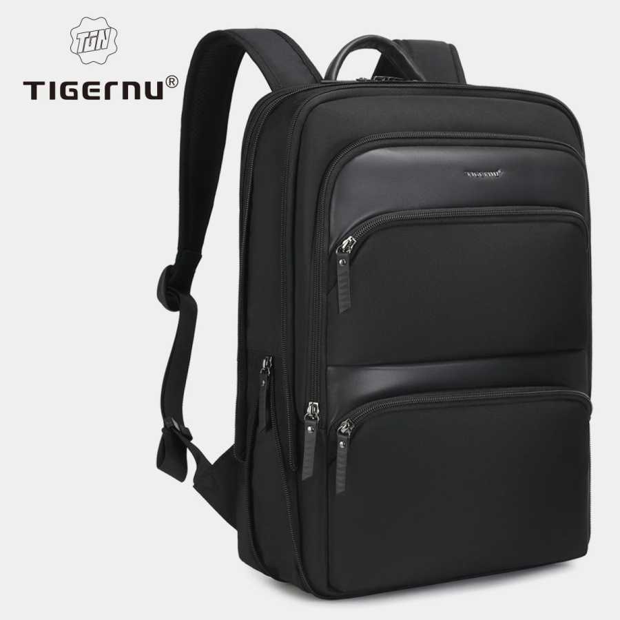 Tigernu Пожизненная гарантия, расширяемый рюкзак для мужчин, тонкая сумка для мужчин, дорожный рюкзак, водонепроницаемый мужской рюкзак для ноутбука 15,6 дюйма, сумка, рюкзак Рюкзак