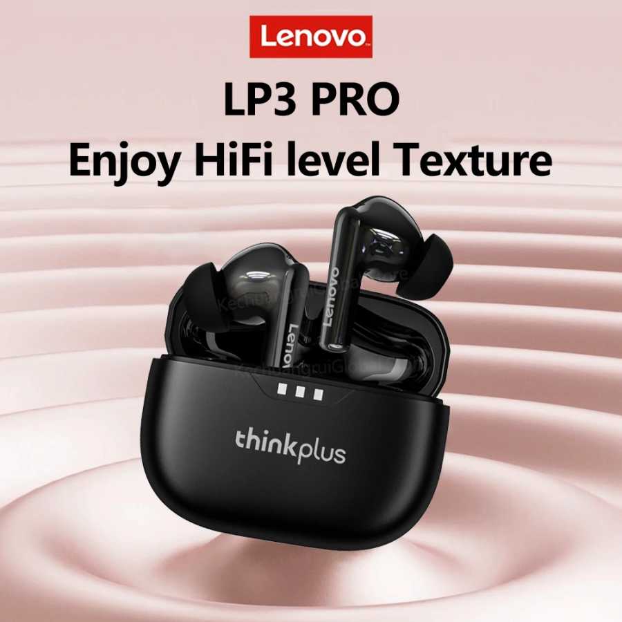 Оригинальные беспроводные наушники Lenovo LP3 pro, Bluetooth 5,2, наушники Lp3pro, HIFI, шумоподавление, низкая задержка, спортивные наушники Портативное аудио и видео