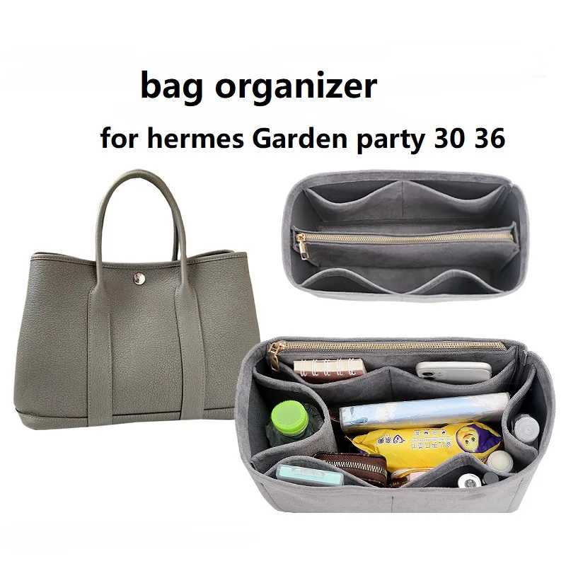Косметичка-органайзер для сумки Hermes Garden Party 30/36 Сумка-органайзер