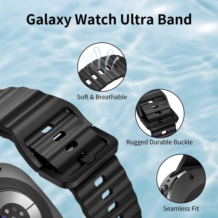 Фотография №2 товара Ремешок для Samsung Galaxy Watch 8 ultra 6/6 Classic/5 pro/4