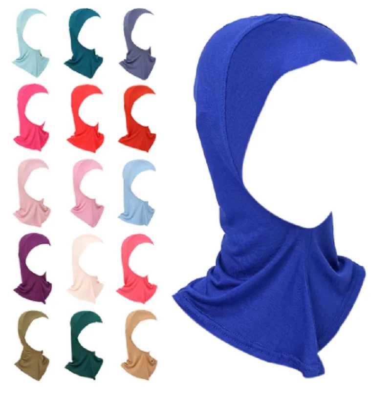 Underscarf Inner Cap Bone Bonnet Hijab Turban Modal Stretch Full Cover Neck Muslim Women Ninja Hat Headscarf Wrap Islamic Amira Мусульманская Мода