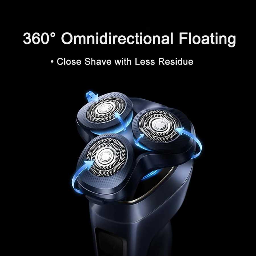 Фотография №1 товара Электробритва MIJIA Pro – Двойное кольцо безопасности, 360° ° Плавающая