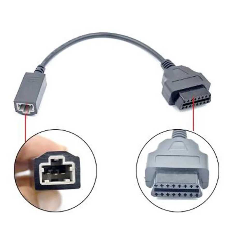Фотография №1 товара Горячая Распродажа, 3Pin OBD 2 кабель для Honda 3pin OBD1