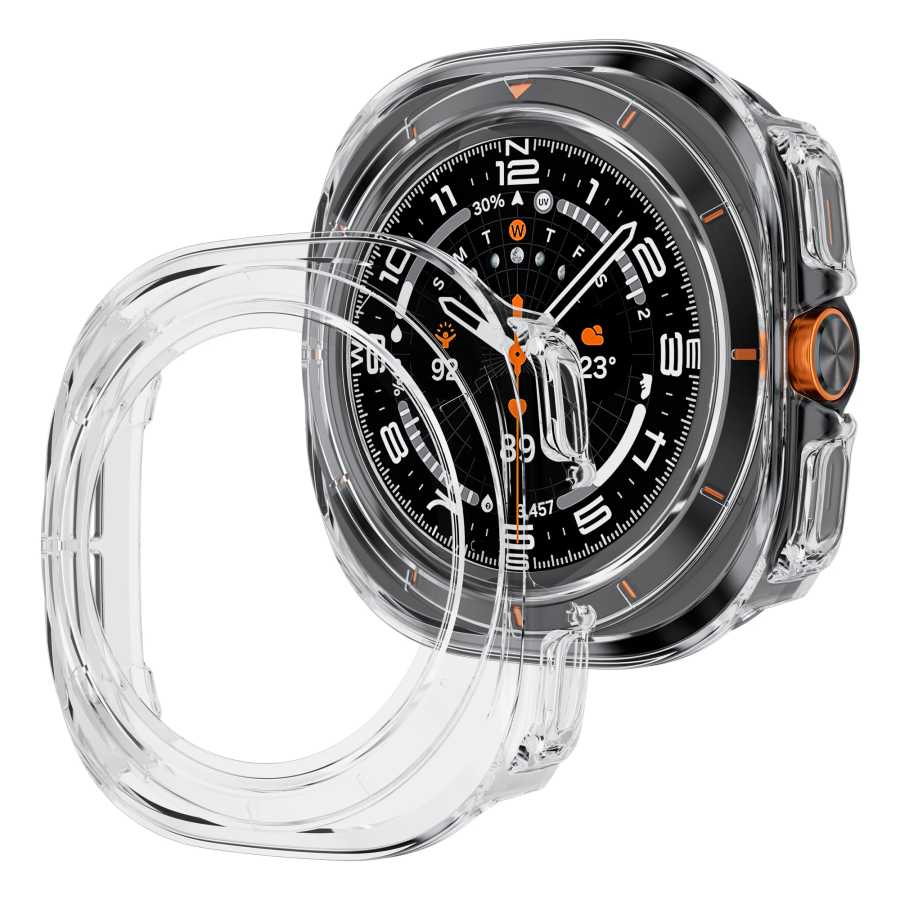 Чехол для ПК для Samsung Galaxy Watch, новый 8 Ultra 47 мм, аксессуары, защитный бампер с полой жесткой рамкой для Galaxy Watch 7 Ultra, чехол Аксессуары для часов